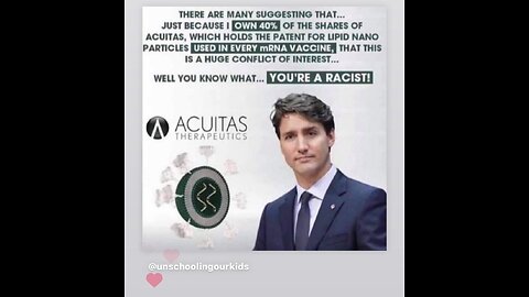Trudeau Implicated in Biological Weapons Violations, Racketeering and More
