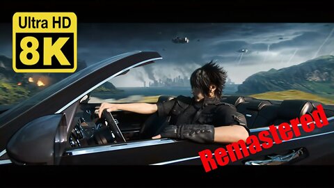 FINAL FANTASY XV - Omen Trailer 8K (Remastered with Neural Network AI)