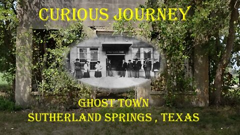 Ghost town, Sutherland Springs, Texas