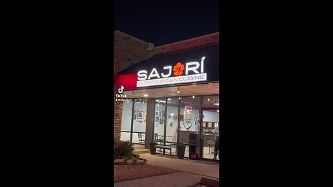 Probando en Sajorí un restaurante boricua🌺 en Texas