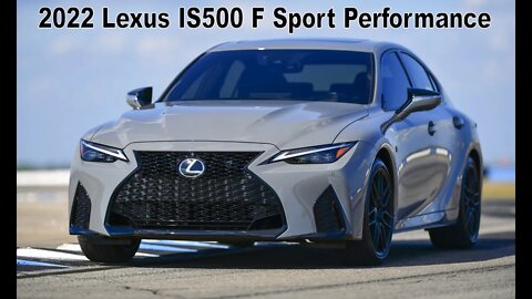 2022 Lexus IS500 F-Sport Performance