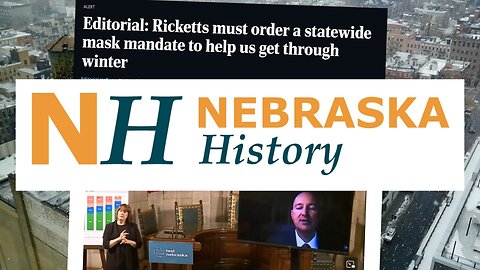 Newspaper Editorial - Nebraska History 11/22/2020