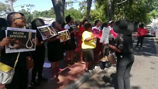 South Africa - Cape Town - Murdered UCT student court case (Video) (xA7)