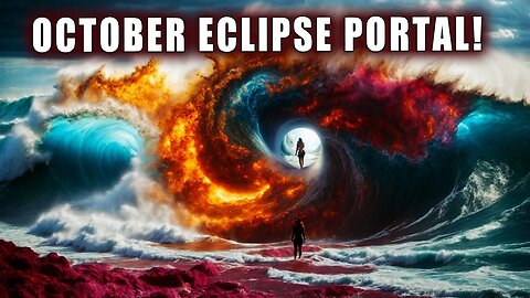 WE ARE NOW ENTERING THE OCTOBER ECLIPSE PORTAL! 5D Solar frequencies of Crystalline Light flow in!!