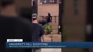 New video shows moments before officers arrive to shootout