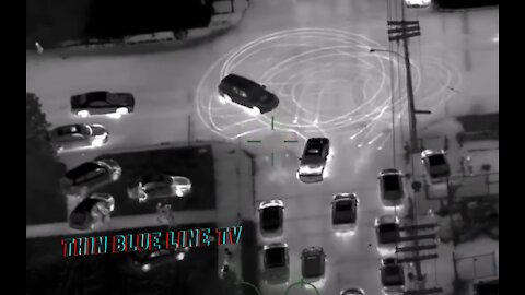 Michigan State Police Pursue Illegal Street Racer... Infrared Donuts... Dodge Challenger