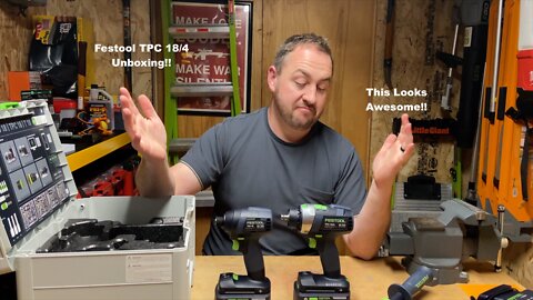 Festool TPC 18/4 Unboxing and Walkthrough