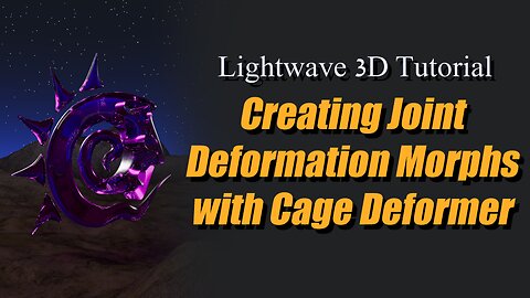 Tutorial - Creating Joint Deformation Morphs with Cage Deformer