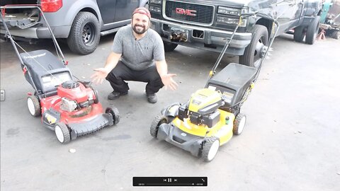 DID YOU GET RIPPED OFF BUYING A CUB CADET LAWN MOWER? SC100 REVIEW / COMPARISON Turned $50 to $180
