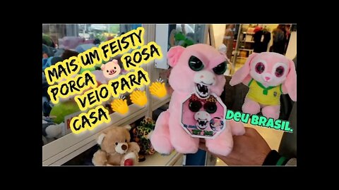 DESENTERRANDO MAIS UM FEISTY PETS PORCA ROSA 👏👏👏