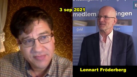 Lennart Fröderberg och Fritjof Persson diskuterar PCR leveransen