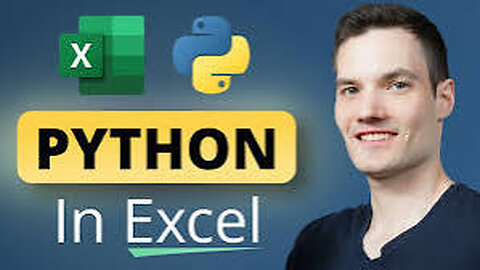 How to use Python in Excel - Beginner Tutorial