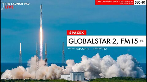 SpaceX Globalstar-2 FM15 Launch