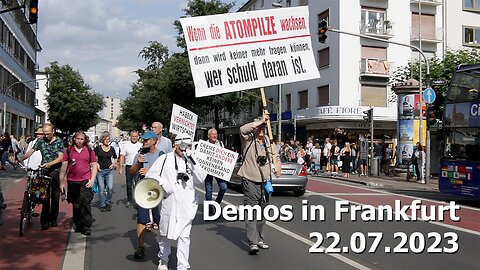 Demos in Frankfurt - 22.07.2023