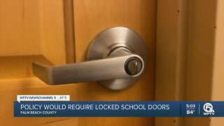 Palm Beach County public school classroom doors must be locked, under new policy