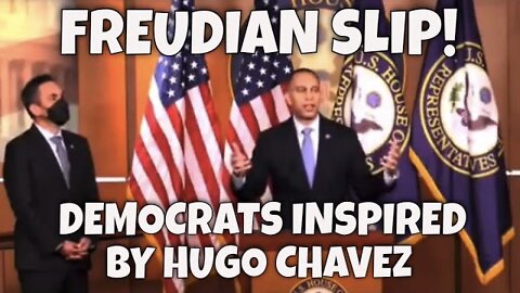 Democrat Accidentally Says Bill nationalizing elections “inspired by (dictator) Hugo Chavez”