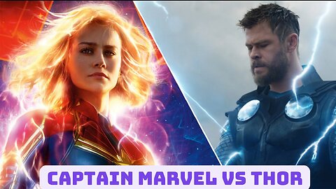 Captain Marvel vs Thor: Who Will Win? #CaptainMarvelVsThor #Thor #CaptainMarvel