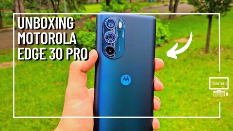 MOTOROLA EDGE 30 PRO VALE A PENA? | Unboxing e Primeiras Impressões do Monstro! 💸