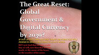 HCNN - The Great Reset: Global Government & Digital Currency by 2030?