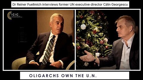 [ICIC] Former UN Exec. Director / Club of Rome member explains Global Takeover