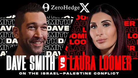 LIVE: Laura Loomer vs. Dave Smith Debate: The War Between Israel and Hamas