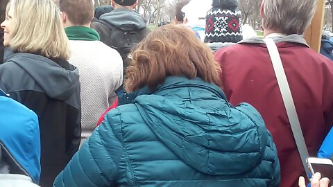 March For Life approaching the National mall.