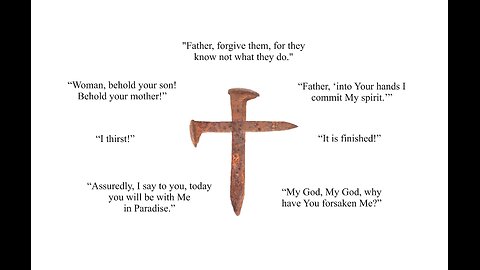 "Father, Forgive Them" (Luke 23:32-34) The Last Words of Jesus