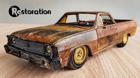 Restoration 1965 Chevrolet El Camino PickUp Model Truck