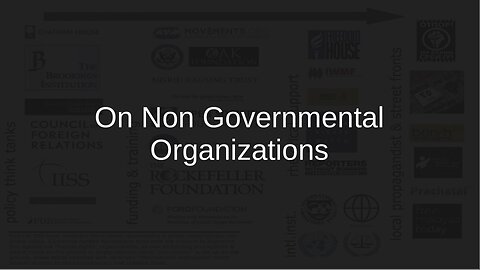 Free Your Mind Canada: Episode 4 On Non Governmental Organizations