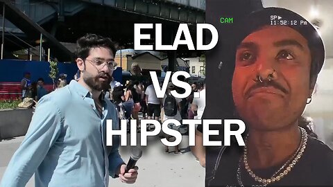 Elad Eliahu (TimCast) Ran Out of Hipster Restaurant in NYC