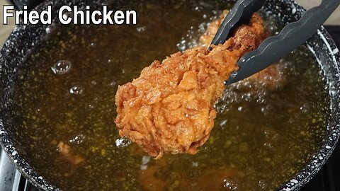 Fried Chicken Recipe | Homemade Perfect Fried Chicken | Crispy & Spicy chicken fry recipe
