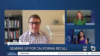 Gearing up for the California recall