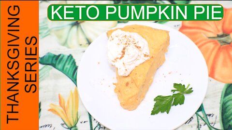 Keto Pumpkin Pie