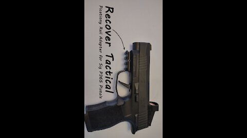 Recover Tactical Picatinny Rail for Sig P365 Pistols