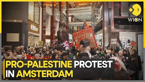 Surprise Protest in Amsterdam Mall: Pro-Palestine Activists Distribute Anti-Israel Pamphlets to Shoppers