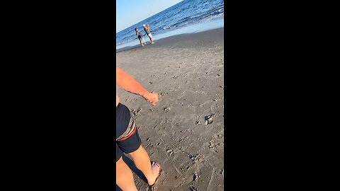 Fishing 🎣 on The Ocean #beachlife #fishinglife #oceanview #NorthCarolina