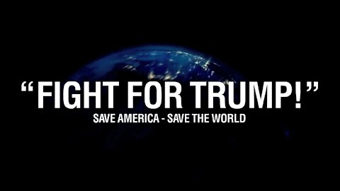 Wake up America! The time is now to FIGHT FOR TRUMP