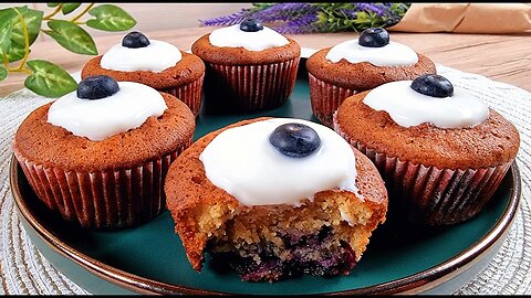 Healthy Blueberry Muffins: Delicious and nutritious for the whole family!
