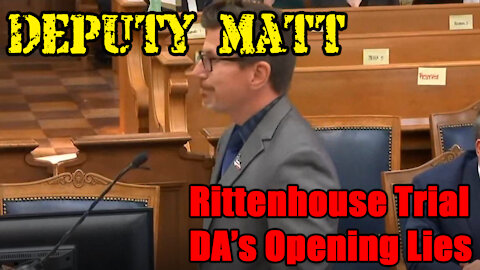 Rittenhouse Trial DA's Opening Lies