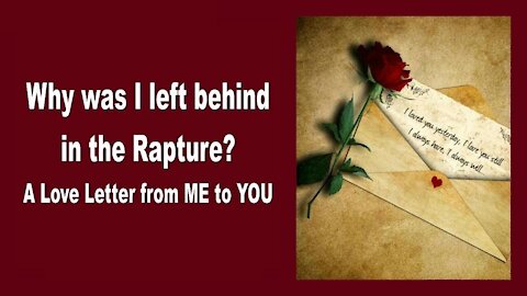 Open Letter for Those Left Behind After the Rapture (Free to Use & Share) - Tim Henderson [mirrored]