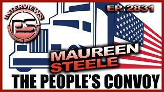 THE PEOPLES CONVOY UPDATE FROM MAUREEN STEELE WHILE ON THE ROAD FOR 2/24/22