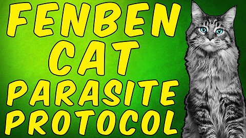 The Fenbendazole (Cat) Parasite Protocol
