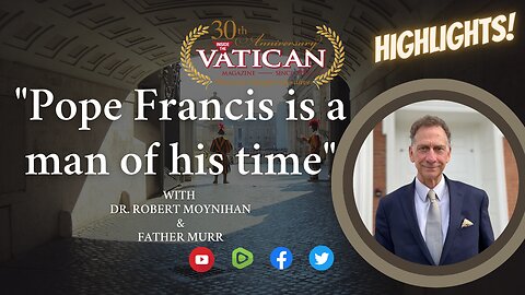 "Pope Francis is a man of his time" - Live Stream highlights with Father Murr