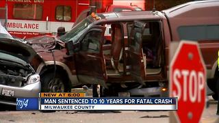 Ex-firefighter sentenced to 10 years for killing 2 in drunk driving crash