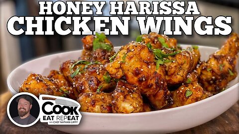 Elevated Honey Harissa Chicken Wings | Blackstone Griddles