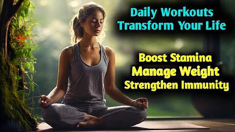 Daily workouts energize, manage weight, and fortify your immune system for a healthier lifestyle