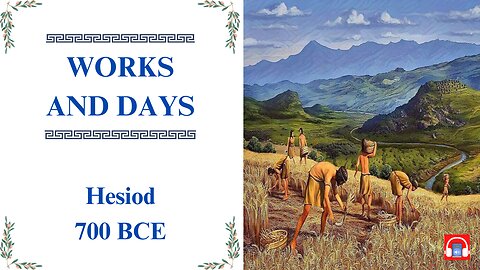 🎵 Hesiod's Works And Days Dramatize Audiobook with Text, Illustrations, Music, Sound Effect
