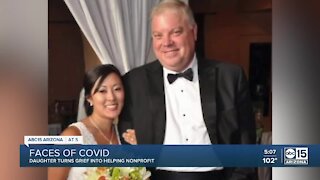 Daughter turns grief of fathers COVID-19 death into helping nonprofit