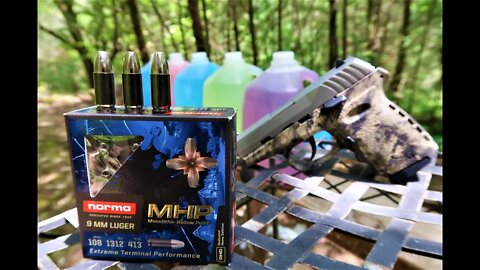 Norma MHP 9mm ammo - Monolithic Hollow Point