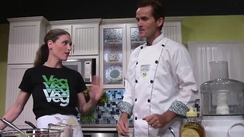Behind the scenes of the Food Yogi on Healthy You TV
